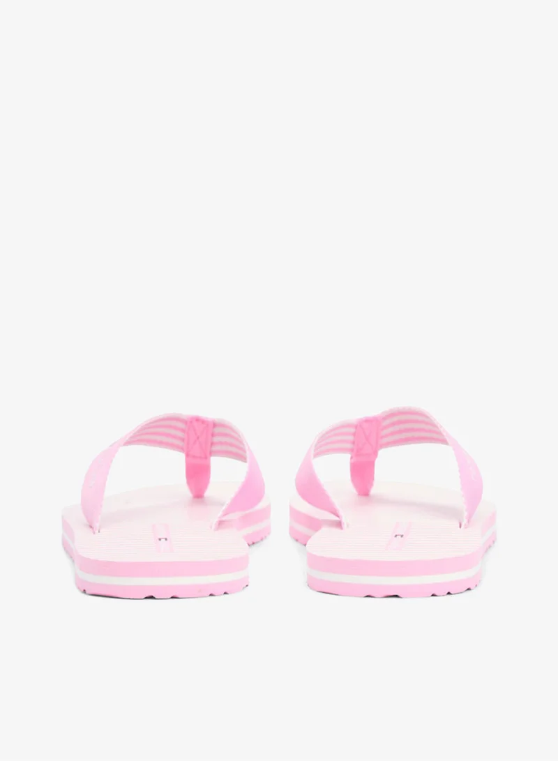 TOMMY HILFIGER  Webbing Strap Ithaca Stripe Flip-Flops for Women | Best Price UAE